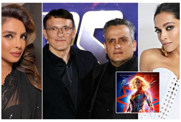 Russo Brothers choose between Priyanka and Deepika for Captain Marvel 