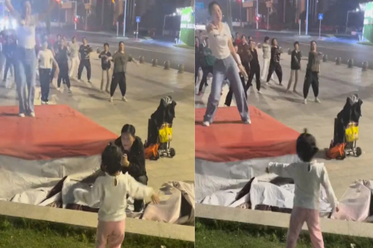 little girl dance