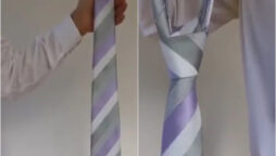 Viral Video: Man teaches tie knot hack in ten seconds