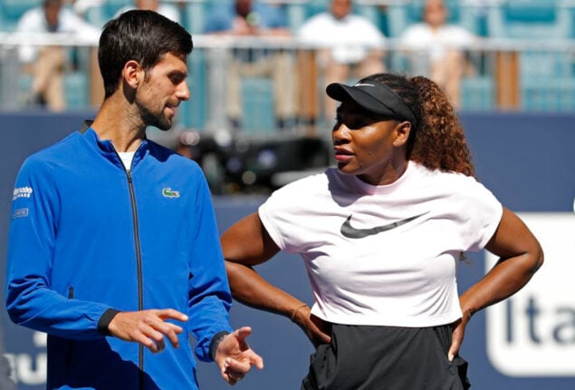 Serena Williams and Djokovic remembered for U.S. Open section list