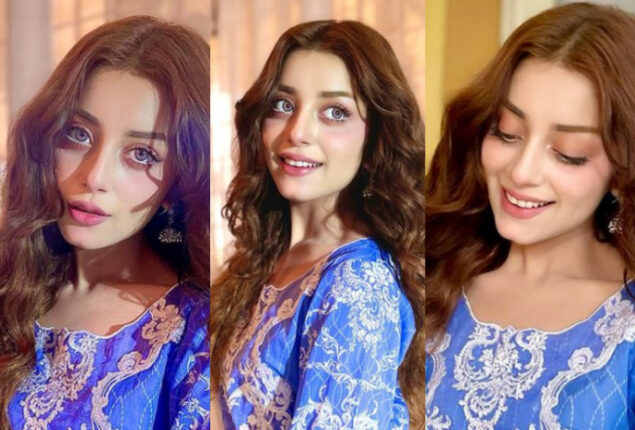 Alizeh Shah wins heart in blue outfit