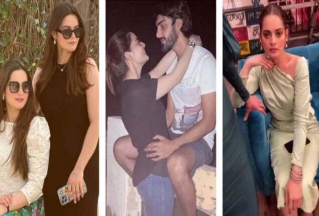Minal Khan instructs ‘Astaghfirullah’ to publish pics of couple kissing