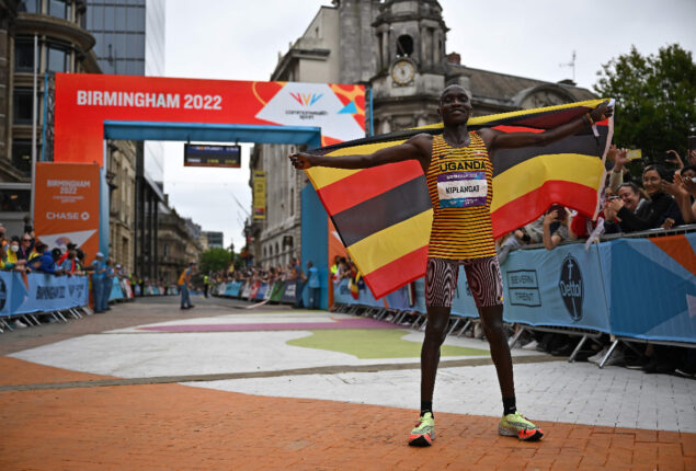 Victor Kiplangat of Uganada takes away gold in men’s Marathon