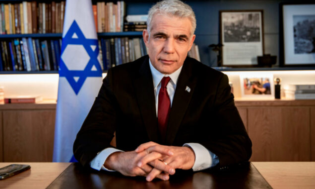 Israeli PM Lapid will press France on Iran, warn Hezbollah ‘playing with fire’