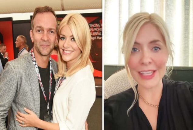 Holly Willoughby “broke into tears” from stress before her wedding