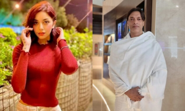 Alizeh Shah shares a hilarious meme on Shoaib Akhtar