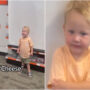 Video of a toddler taking his passport photo gone viral