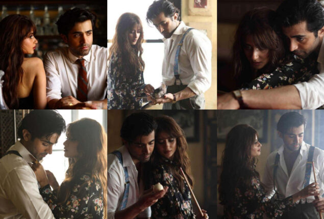 Sajal Aly and Sheheryar Munawar’s  glimpse of the photoshoot