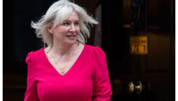 Nadine Dorries retweets post showing Sunak stabbing Boris johnson