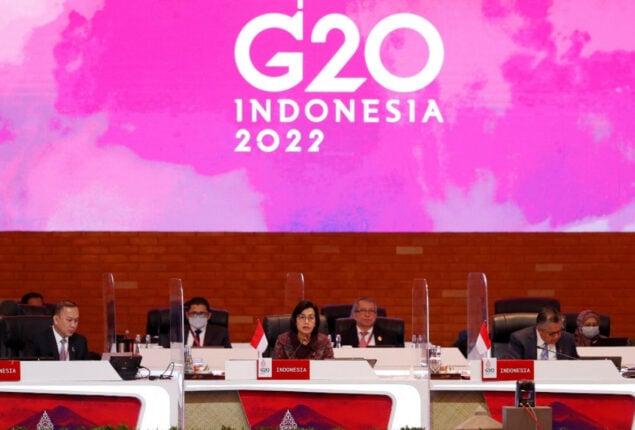 Indonesia warns of energy and food crisis at G20 meeting