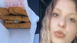 Girl discovers a half-smoked cigarette in her Burger King meal