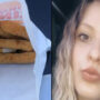 Girl discovers a half-smoked cigarette in her Burger King meal