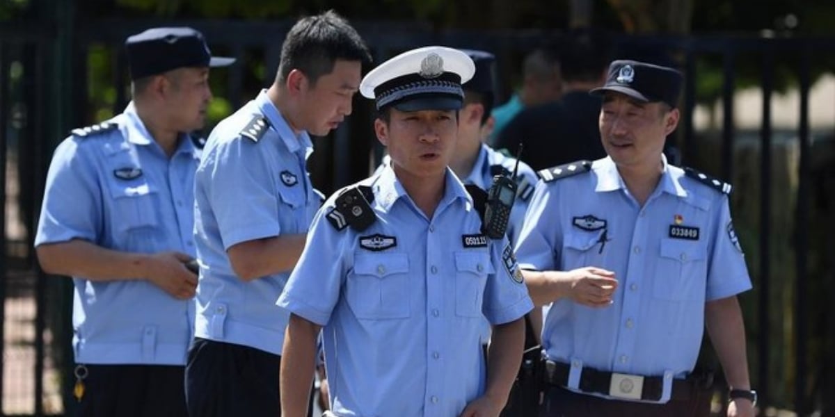 chinese police