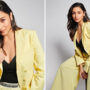 Mom-to-be Alia Bhatt looks stunning in chic yellow pantsuit