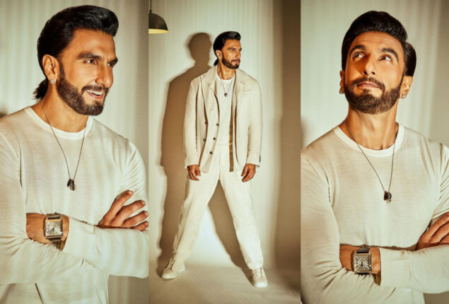 Ranveer Singh looks dapper in his latest photoshoot