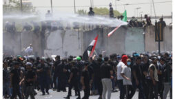 Muqtada al-Sadr protesters storm parliament again in Iran
