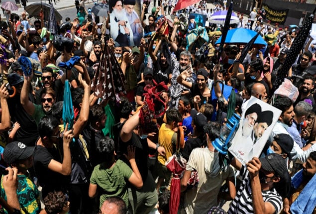 Iraq’s Sadr supporters prayer rally under political deadlock