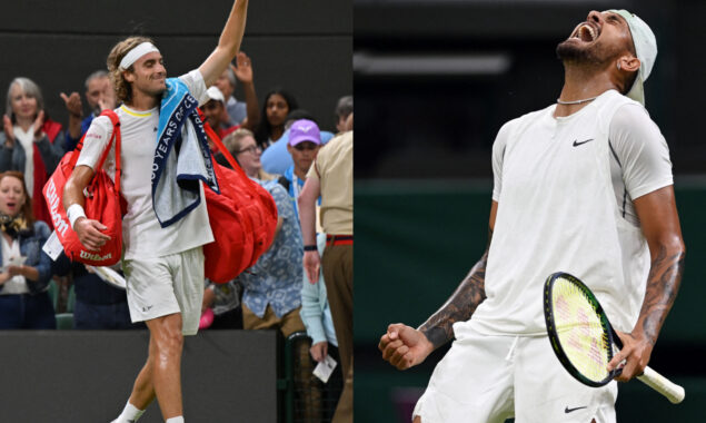 Stefanos Tsitsipas says Nick Kyrgios had an “evil side” after their heated encounter