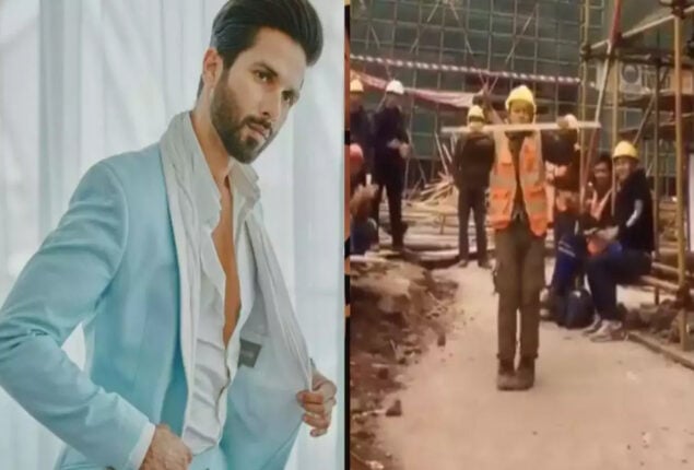 Viral: Shahid Kapoor calls dancing of a construction worker ‘brilliant’