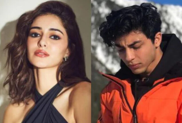 Ananya Panday reveals having crush on Aryan Khan