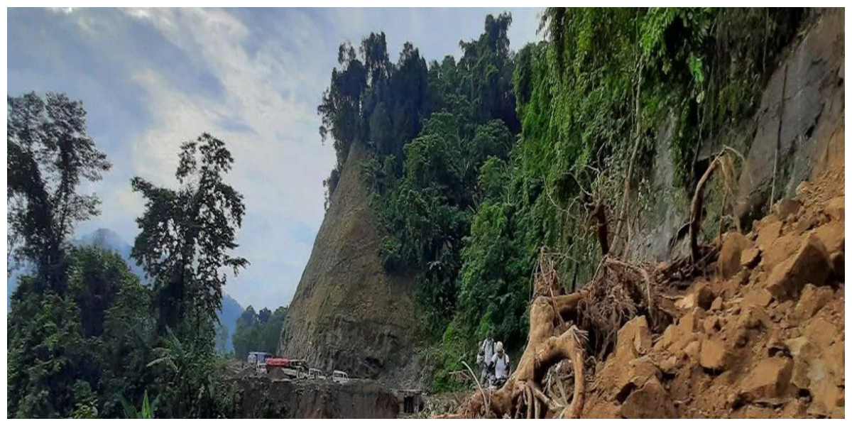 Northeast India landslide