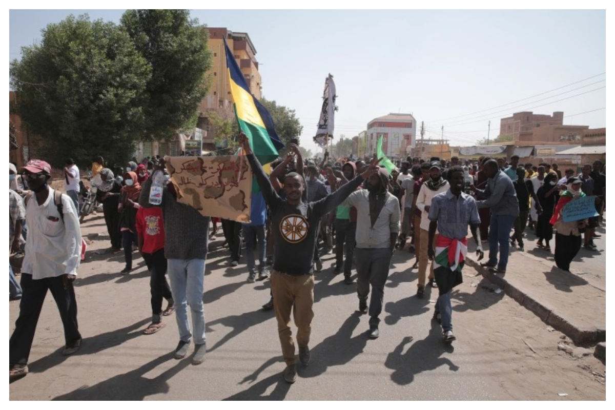 anti-coup protesters
