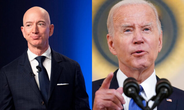 Jeff Bezos slams Biden appeal for lower gasoline prices