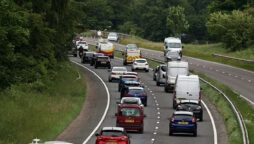 UK drivers in go-slow protest over surging fuel prices