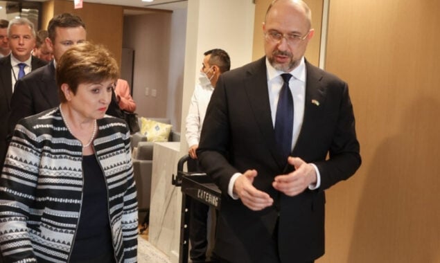 Shmyhal speaks with an IMF representative on aid for the Ukrainian economy