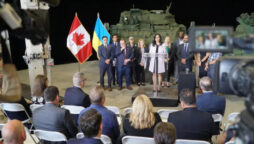 Canada will assist the combat effort in Ukraine by sending 39 armoured vehicles
