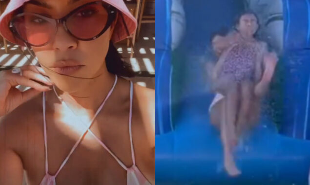Inside Kourtney Kardashian’s tropical pool party with a large slide and pink cake for her daughter Penelope’s 10th birthday