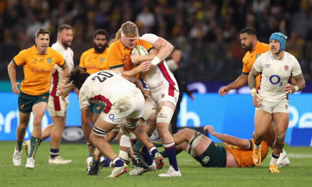 Rugby: England tie series with Australia