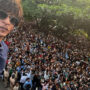 Shah Rukh Khan, AbRam meet fans outside Mannat; fan says ‘Eid is complete’