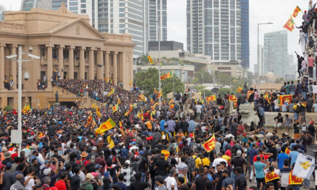 Sri Lankan protest