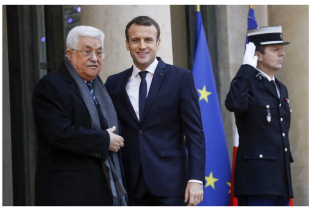 Palestinian president Abbas to meet Macron in Paris