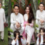 Shafaat Ali and his wife Simple Look Massive Family Snaps