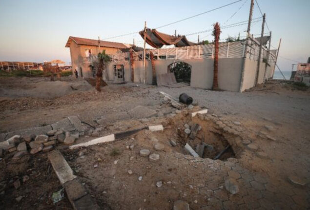 Israel strikes Gaza Strip after rocket fire: army