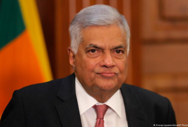 Sri Lanka interim president  