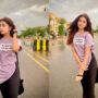 Alizeh Shah enjoys rainy weather in comfy outfit