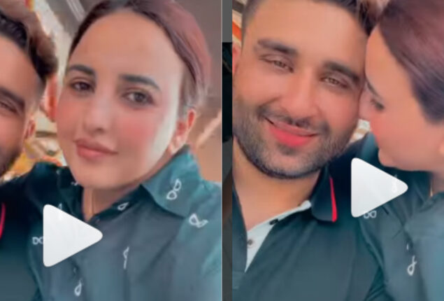 Hareem Shah gets romantic with her husband in a viral video