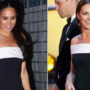 Meghan Markle and Kate Middleton spotted in same black and white outfit 