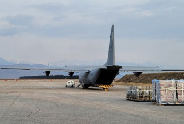 Canada has provided Ukraine with almost 1,300 tonnes of military assistance