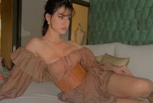 Disha Patani raises the temperature in an off-shoulder mini dress