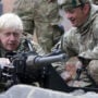 Johnson meets with Ukrainian instructors who train the military