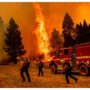 Firefighters battle California wildfire as heat wave grips much of US