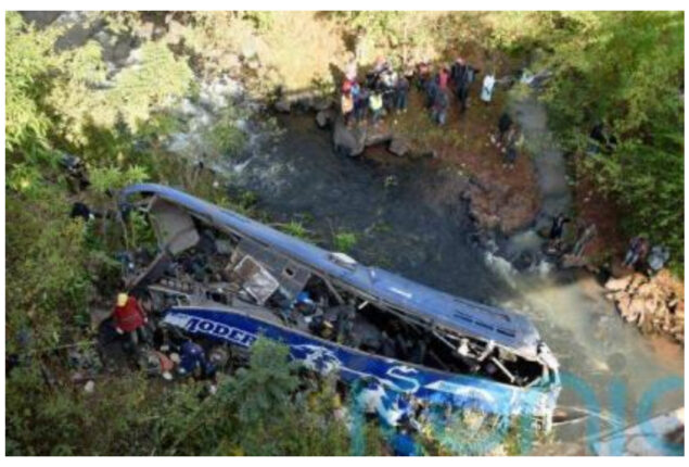Kenya Bus Plunges