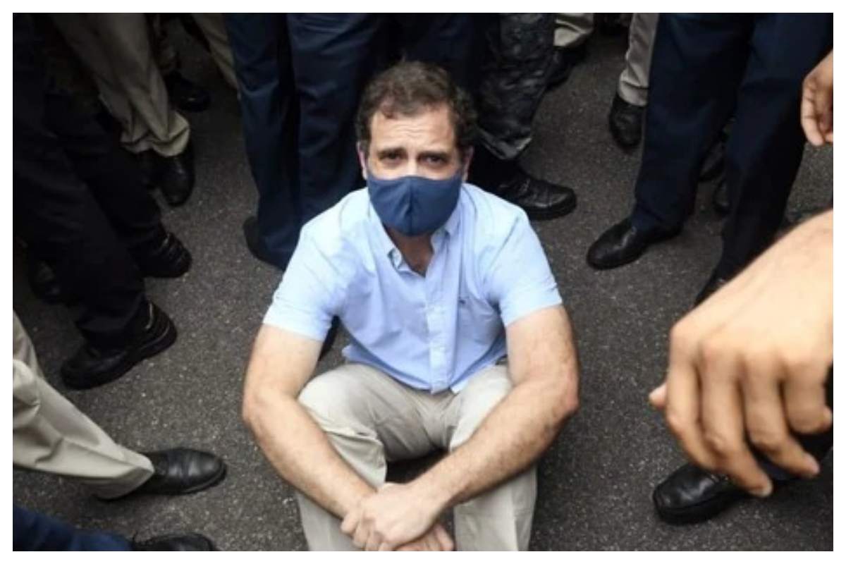 Indian Opposition leader Rahul Gandhi