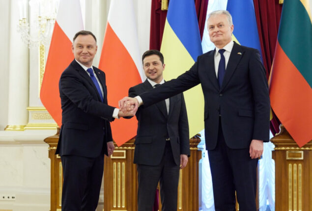 Poland’s president and Lithuanian intends to visit Ukraine again