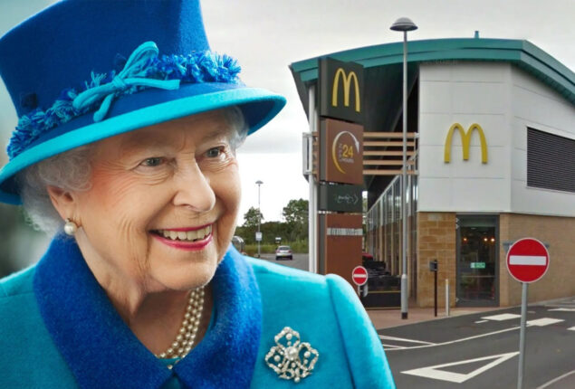 Queen Elizabeth II has her own McDonald’s in the United Kingdom