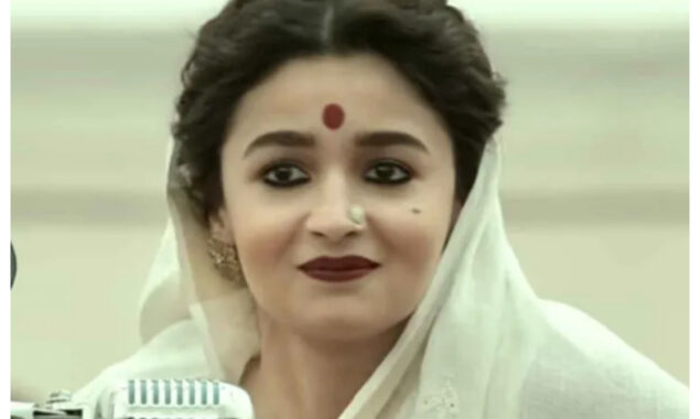 Alia Bhatt praised for her performance in “Gangubai Kathiawadi”